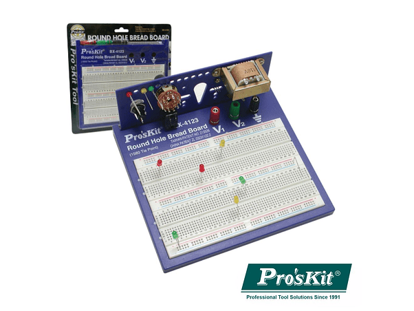 PLACA DE ENSAIO MULTIFUNÇÕES COM 1580 PONTOS PROSKIT 1