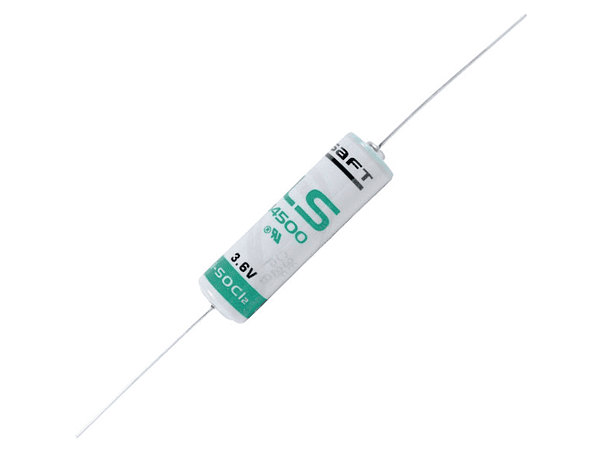 PILHA LÍTIO 14500 3.6V 2600MAH COM FIOS SAFT 1