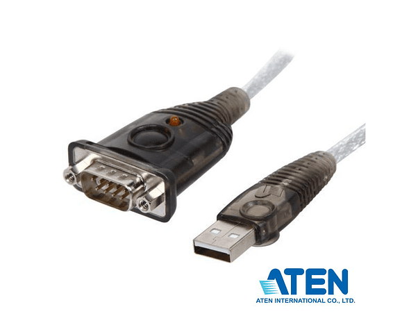 CABO ADAPTADOR USB-A 2.0 MACHO / DB9 MACHO 0.35M CINZA 1