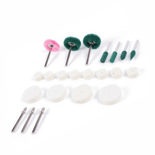 CONJUNTO DE 23 PEÇAS DE POLIMENTO