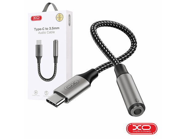 ADAPTADOR USB-C MACHO PARA JACK 3.5MM FÊMEA XO 1