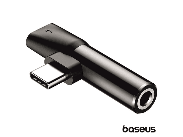 ADAPTADOR USB-C MACHO PARA USB-C / JACK 3.5MM BASEUS 1