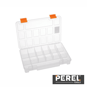 CAIXA ORGANIZADORA COM 15 COMPARTIMENTOS 230X150X33 PEREL