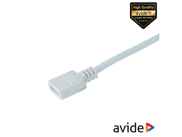 ADAPTADOR FÊMEA PARA ALIMENTAÇÃO DE FITAS LED RGB AVIDE 1