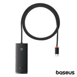 CABO ADAPTADOR USB-C / 4X USB-A PRETO BASEUS