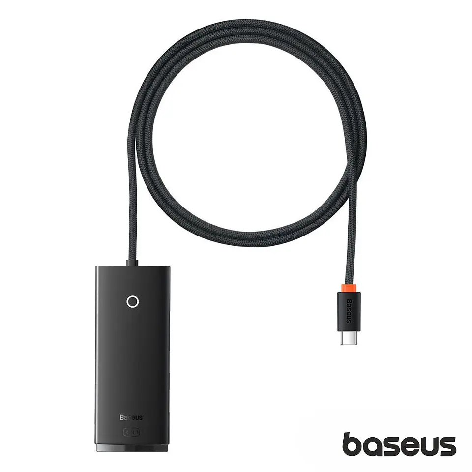 CABO ADAPTADOR USB-C / 4X USB-A PRETO BASEUS 1