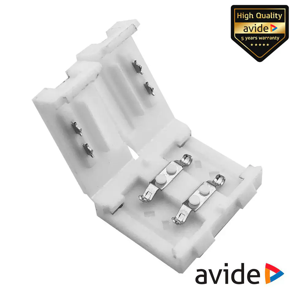 UNIÃO PARA FITA DE LEDS MONOCOR 6MM AVIDE 1