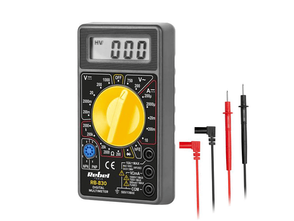 MULTÍMETRO DIGITAL 3½ DÍGITOS 1