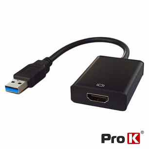 CABO ADAPTADOR USB-A 3.0 PARA HDMI PROK
