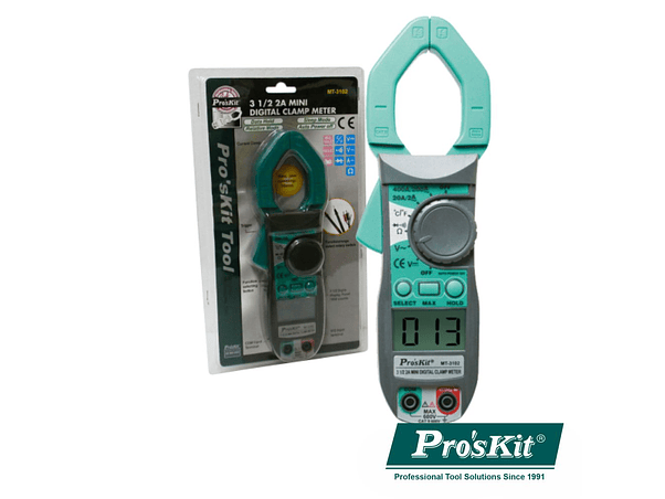 PINÇA AMPERIMÉTRICA DIGITAL AC 400V PROSKIT 1