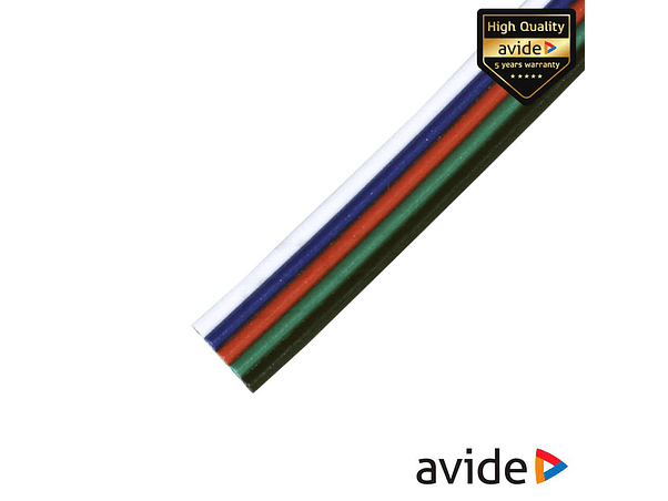 CABO PARA FITA DE LEDS RGBW 50M AVIDE 1