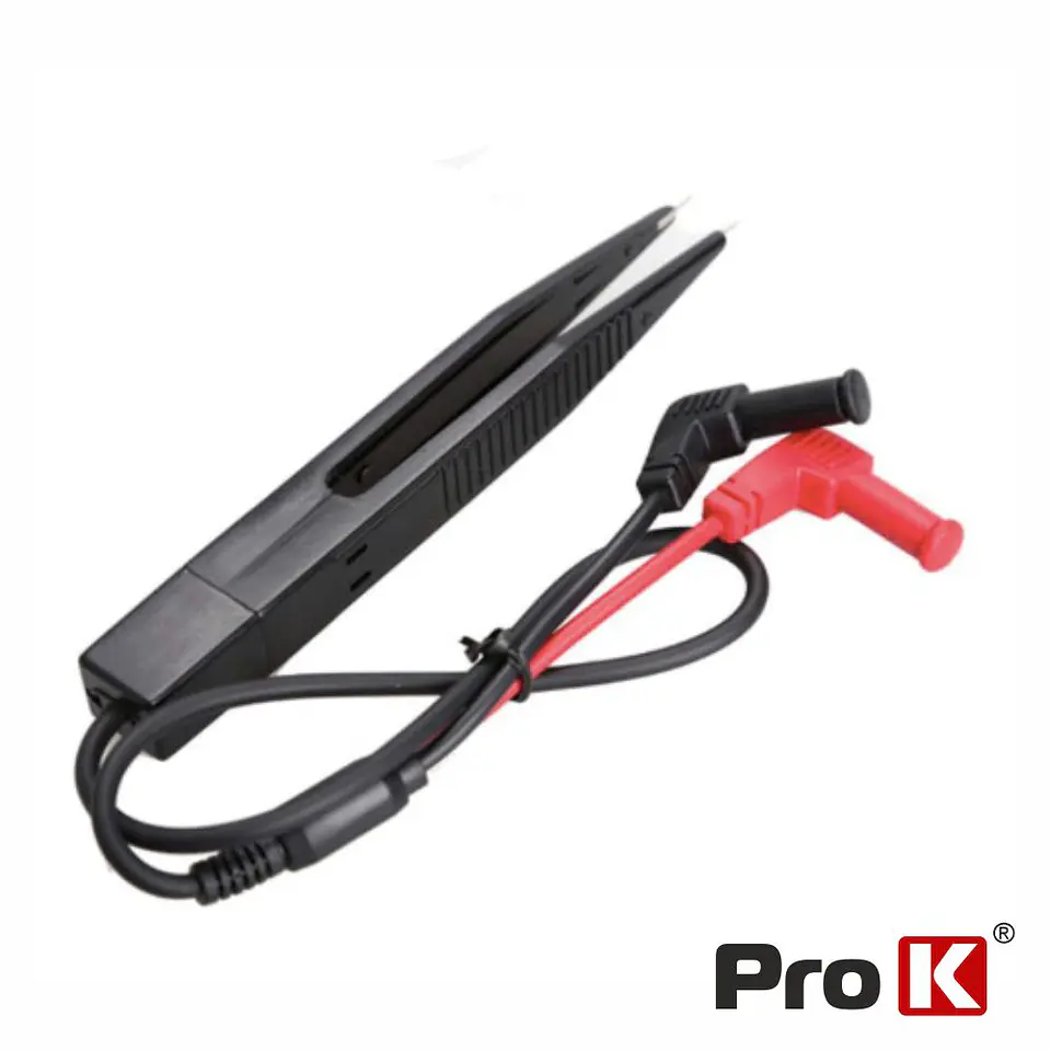 PONTAS DE PROVA TIPO PINÇA PARA SMD 15CM PROK 1