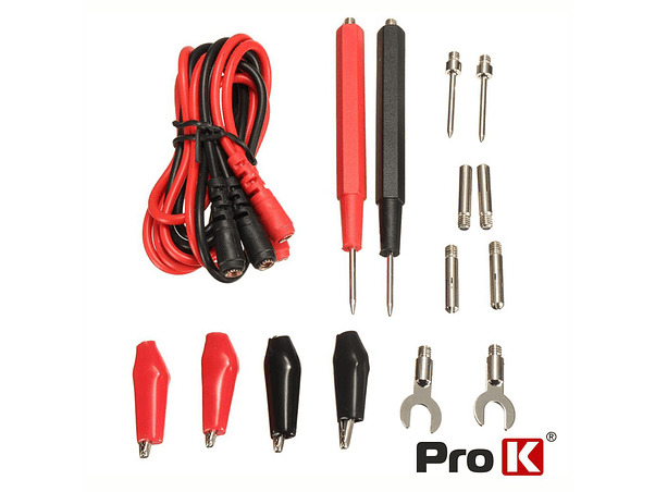 CONJUNTO PONTAS DE PROVA COM 16 PEÇAS PROK 1