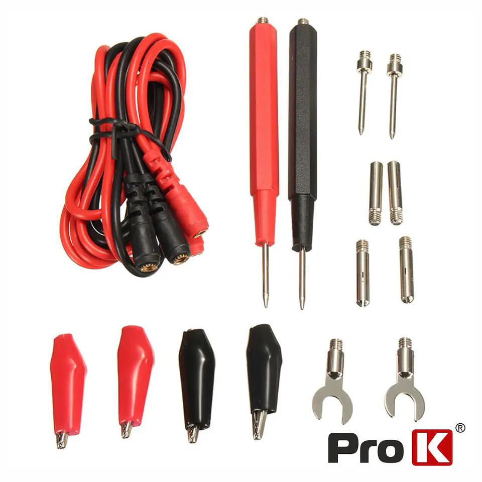 CONJUNTO PONTAS DE PROVA COM 16 PEÇAS PROK 1