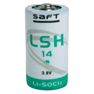 PILHA LÍTIO H14 3.6V 5800MAH SAFT