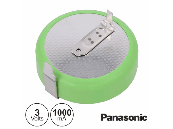 PILHA LÍTIO BOTÃO BR2477A 3V 1000MA PANASONIC 1