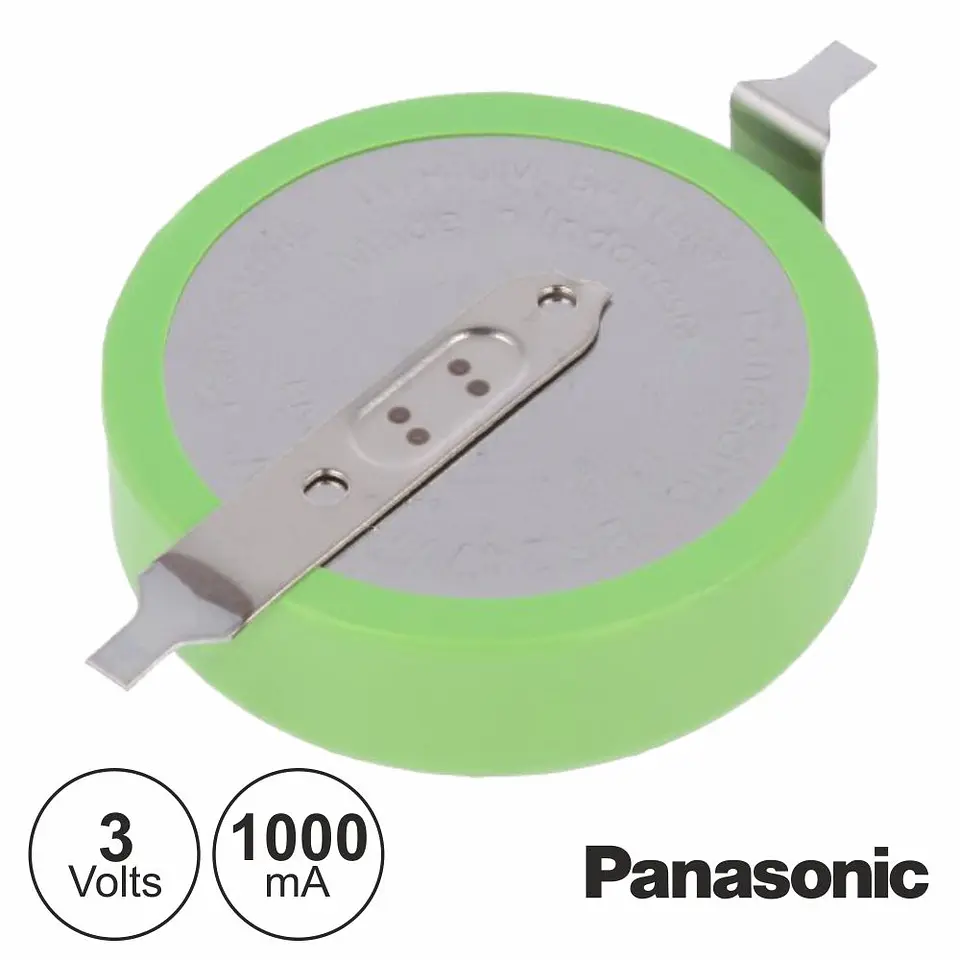 PILHA LÍTIO BOTÃO BR2477A 3V 1000MA PANASONIC 1