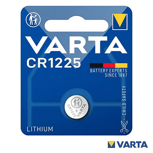 PILHA LÍTIO BOTÃO CR1225 3V BLISTER VARTA