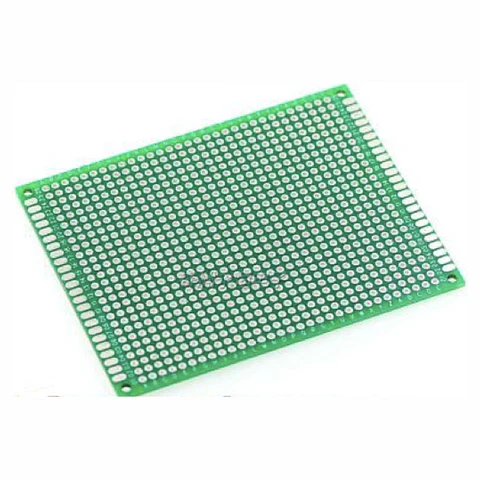 PLACA CIRCUITO IMPRESSO PERFURADA EM PONTOS 120X180MM