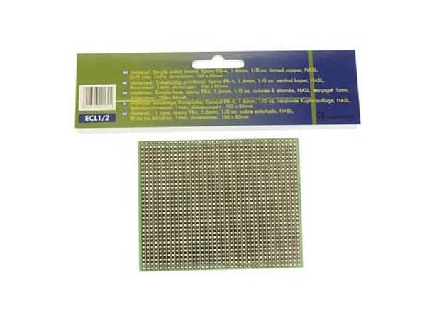 PLACA CIRCUITO IMPRESSO PERFURADA EM LINHAS 100X80MM 1