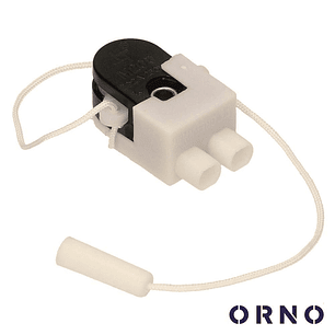 INTERRUPTOR DE PASSAGEM SPST ON-OFF COM CORDA 2A 250V ORNO