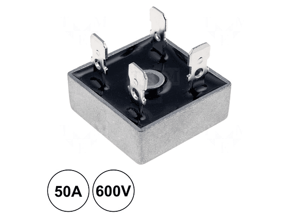 PONTE RECTIFICADORA 600V 50A KBPC5006 1