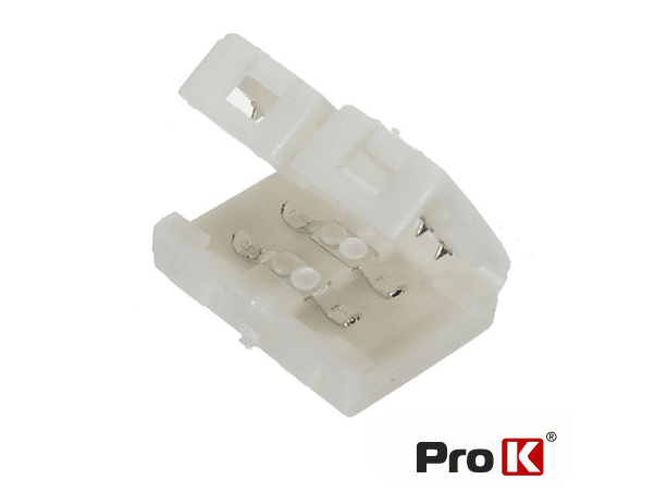 UNIÃO PARA FITA DE LEDS MONOCOR 8MM PROK 1