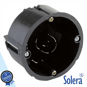 CAIXA DE PASSAGEM EMBUTIR COM 4 ENTRADAS SEM TAMPA SOLERA