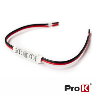 CONTROLADOR PARA FITA LEDS MONOCOR 12V PROK