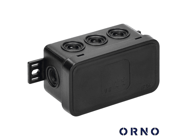 CAIXA DE DERIVAÇÃO ESTANQUE COM 8 CONES 80X45X41MM ORNO 1