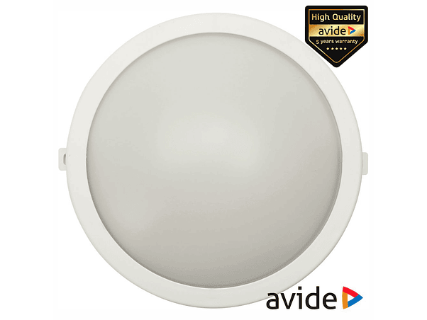 PAINEL LED REDONDO APLIQUE 12W 118MM 1200LM 4000K 1