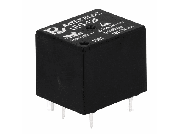 RELÉ 12VDC SPDT 15A 1