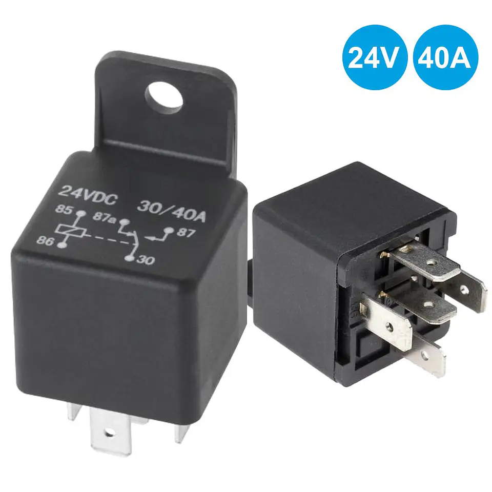 RELÉ 24VDC INVERSOR UNIPOLAR 40A/24V 1