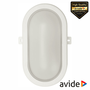 PAINEL LED OVAL APLIQUE 12W IP54 1200LM 4000K AVIDE