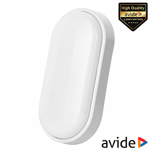 PAINEL LED OVAL APLIQUE 14W IP54 1400LM 4000K AVIDE