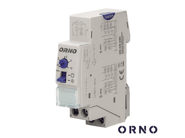 TEMPORIZADOR PARA ILUMINAÇÃO 30S-10MIN PARA CALHA DIN ORNO 1