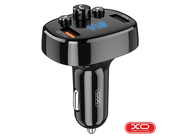 TRANSMISSOR FM BLUETOOTH 2USB F. ISQUEIRO XO 1