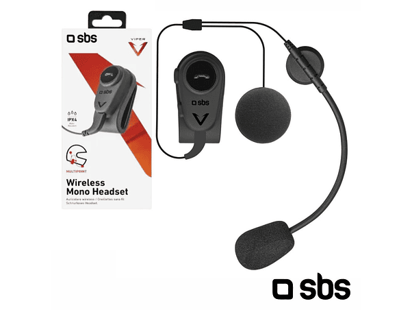 KIT MÃOS LIVRES MONO PARA MOTA SBS 1