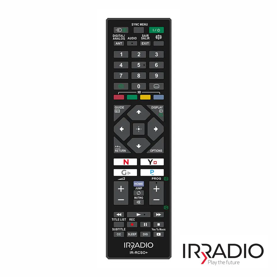 COMANDO UNIVERSAL LCD/LED SONY SMART TV 1
