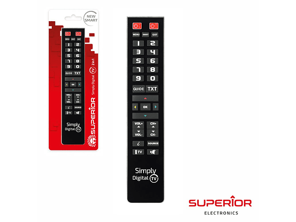 TELECOMANDO PROGRAMÁVEL SIMPLY DIGITAL TV 1