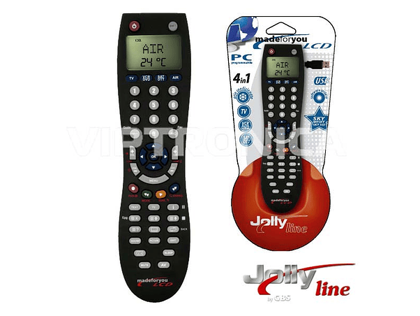 TELECOMANDO PROGRAMÁVEL 4:1 COMPROG E LCD 1