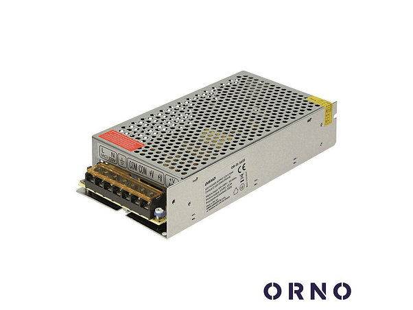 FONTE DE ALIMENTAÇÃO INDUSTRIAL 12V 150W 12.5A ORNO 1