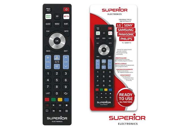 TELECOMANDO UNIVERSAL PARA SAMSUNG LG SONY PHILIPS PANASONIC 1