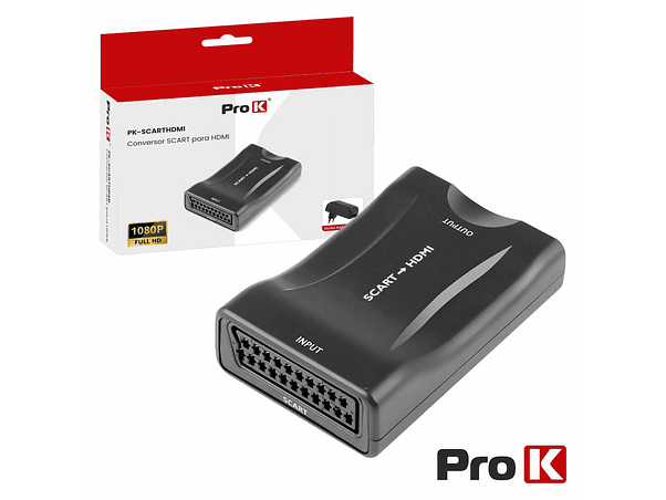 CONVERSOR SCART PARA HDMI 720PARA1080P PROK 1