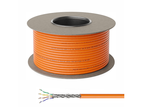 CABO SEMFTP CAT7 FLEXÍVEL 100M 1