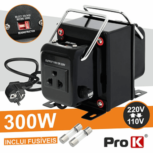 ALIMENTADOR 110V-220V / 220V-110V 300W PROK