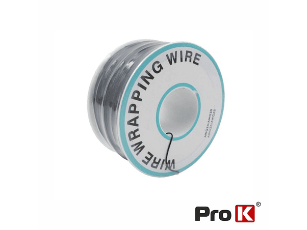 CABO MULTIFILAR PRETO 0.25MM ROLO 250M PROK 1