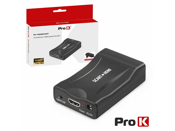 CONVERSOR HDMI/MHL PARA SCART 720PARA1080P PROK 1