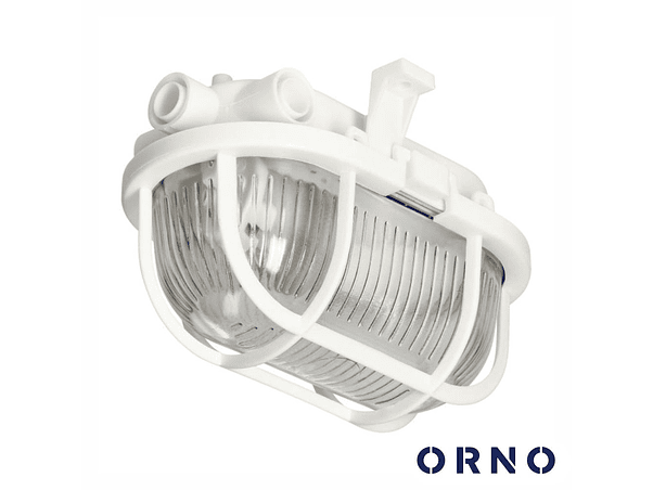 APLIQUE OLHO DE BOI E27 IP54 BRANCO 1