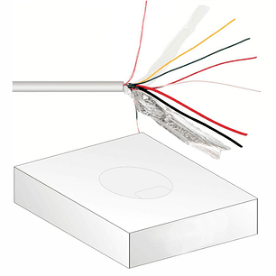 CABO ALARME/PORTEIRO 4+2 CONDUTORES LSZH